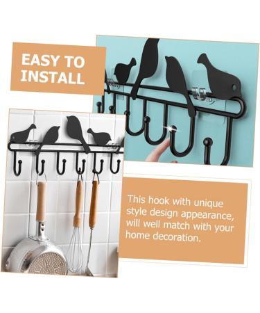 ABOOFAN 7 Coat Rack Keychain Key Fob Hat Hooks Towel Hooks Coat Hook -Mounted Student Wall Mount - Buy Online on SooperMarket.com