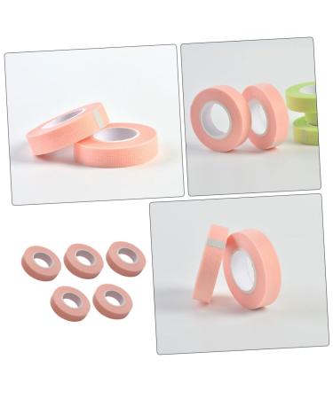 Beavorty Eyelash Tape - 5 Rolls Non-Woven Elastic Eye Patch for Lash Extensions & Hair Care | Pink Adhesive Fabric - Buy Online on SooperMarket.com