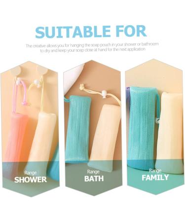 Baluue 30 Pcs Soap Bag Foaming Net Soap Sock Soap Savers for Bar Soap Bar Soap Scrubber Soap Pouches Pe - Buy Online on SooperMarket.com