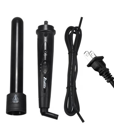 Zealite 4-in-1 Curling Wand Set | Luxurious Hair Curling Iron with Interchangeable Ceramic Barrels & Heat Resistant Glove - International Shipping - Buy Online on SooperMarket.com