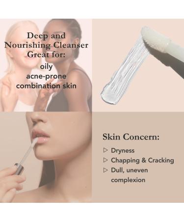 AN Skin Lip Plumping SPF Gloss | Tinted Lip Balm with SPF 30 | Hydrating Lip Moisturizer with Ceramides & Peptides - Buy Online on SooperMarket.com