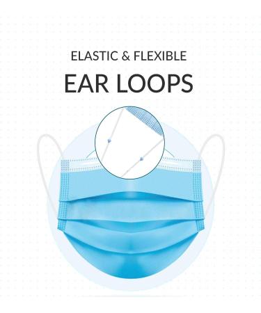 TATUBE 50Pcs Mouth Disposable Face Mask - Unisex Outdoor Protection Anti Dust Mask - Buy Online on SooperMarket.com