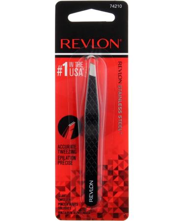 Revlon Expert Tweezer Slant Tip 5-Pack - Precision Slant Tweezers - Buy Online on SooperMarket.com