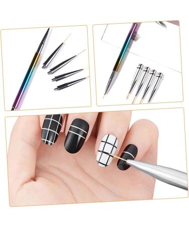 PLAFOPE 1 Set Nail Art Drawing Pen Thin Nail Art Brush Nail Painting Nail Art Pen Salon Nail Art Tools Nail Salon Manicure Drawing Tool Nail Art Supplies Manicure Liner Manicure Painting - Buy Online on SooperMarket.com