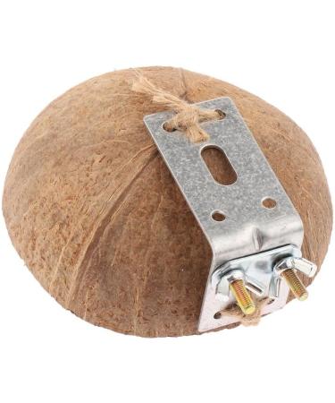 Buy SM SunniMix Coconut Shell Bird Nest Toy for Budgerigar Cockatiel Parrot & Lovebird - Perfect for Pet Birds - Fast International Shipping - Buy Online on SooperMarket.com