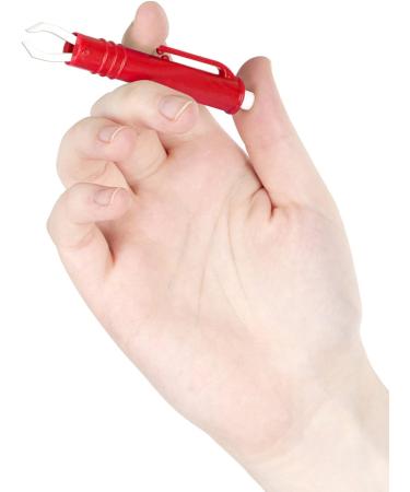 innoGadgets Tick Tweezers 2X | Fast Tick Removal with Micro Hook | Red | International Shipping Available - Buy Online on SooperMarket.com