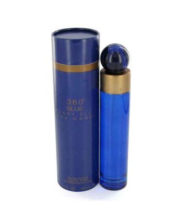Perry Ellis 360 Blue By Perry Ellis For Women. Eau De Parfum Spray 3.4 Ounces