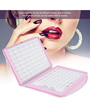 Nail Gel Polish Display Book Nail Polish Gel Color Display Card Acryl Gel Tips Manicure Salon Accessory(02) - Buy Online on SooperMarket.com