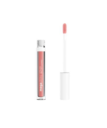 Wet n Wild Mega Slicks Lip Gloss extra shiny lipstick with light and bright texture for soft full healthy lips formula with hyaluronic acid and vegan collagen snuggle sesh