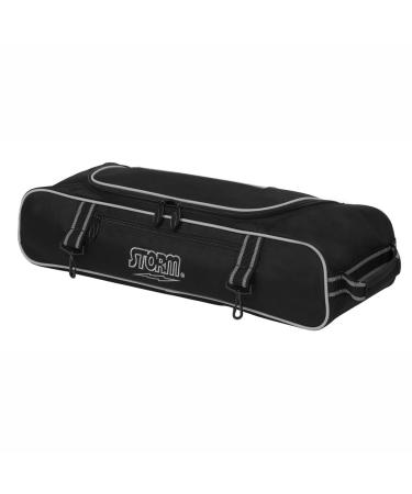 Storm Bowling Products Shoe Bag for Tournament Tote Roller Bag- x-LargeBlack, Black