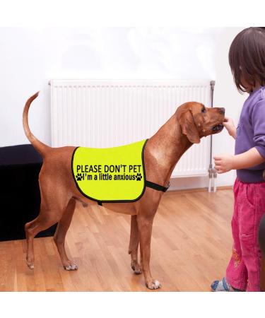 Please Don t Pet I'm a Little Anxious Dog Jacket Vest Anxious Dogs Walking Slogan Warning Vest (Little Anxious Medium) Little Anxious M EU - Buy Online on SooperMarket.com
