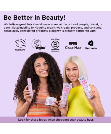 NOUGHTY 97% Natural Wave Hello Curl Taming Cream - Vegan Curl Defining Haircare with Sea Kelp & Mango Butter - 150ml (2 Pack) for Curly & Wavy Hair - Buy Online on SooperMarket.com