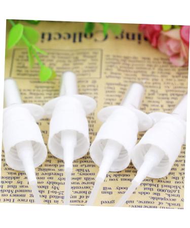 FOMIYES 10pcs Mini Plastic Fine Mist Spray Bottles - Reusable Travel Containers - Nose Spray Bottle - Random Color - 9.7X2.3X2.3CM - Buy Online on SooperMarket.com
