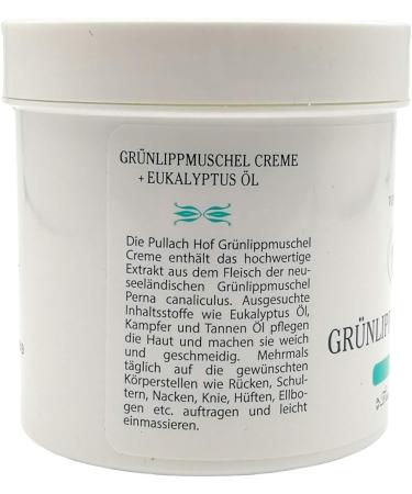 Gr nlippmussel Cream 250ml - Premium Joint Health Supplement for Pain Relief | International Shipping Available - Buy Online on SooperMarket.com