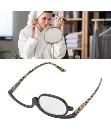 Buy 2.50 Enlargement Makeup Glasses - Foldable Rotating Reading Glasses with Case for Flawless Makeup Application - Buy Online on SooperMarket.com