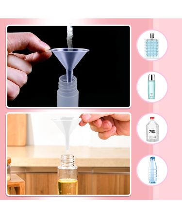 SelfTek 15 Pack Mini Spray Bottles - 10ml Refillable Perfume Travel Spritzer with Funnels - Ideal for International Shipping - Buy Online on SooperMarket.com