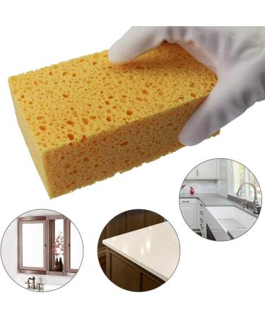 JK SP-T50 Large Eco-Friendly Cellulose Sponge - Boat, Car, and Commercial Cleaning - 6.5x4x2 Inch - Pack of 1 - Buy Online on SooperMarket.com