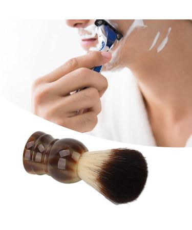 Quick Drying Hair Shaving Brush with Curved Handle - Easy to Clean Barber Tool for Perfect Shaves - Buy Online on SooperMarket.com