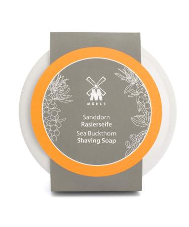 M HLE SHAVE CARE Porcelain Dish incl. Shaving Soap 65g (Sea Buckthorn)