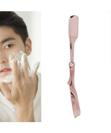 Men's Rose Gold Rasier Knife with Blade Holder | Professional Hairdresser Tool | Premium Quality Grooming for Men | Time-Saving & Versatile - Buy Online on SooperMarket.com