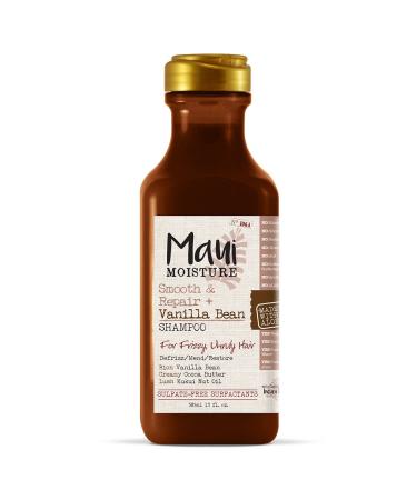 Maui Moisture Smooth & Repair Anti-Frizz Curl Shampoo  vanilla bean 13 Fl Oz