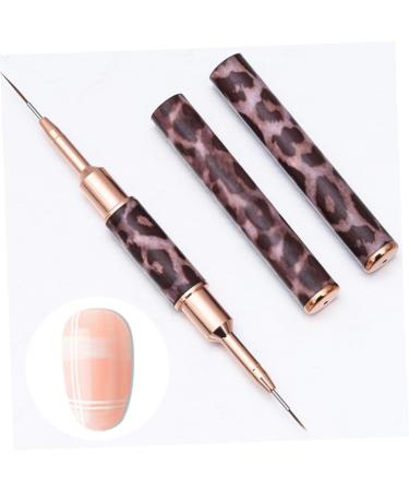 minkissy Nail Polish Nail Art Brush Liner Brush for Nails Nail Art Pen Nail Art Liner Brush Nail Liner Brush for Painting Nail Liner Brush for Manicure Acrylic Metal The Brush - Buy Online on SooperMarket.com