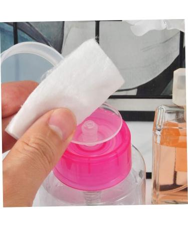 Nail Polish Remover Dispenser Empty Clear Push Down Bottle Plastic Pump Liquid Container Rosy 180ml Nail Polish Remover Dispenser Makeup Remover Dispenser Nail Polish Remover Liquid Bottle Nail - Buy Online on SooperMarket.com