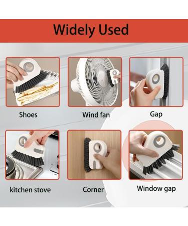 2 in 1 Groove Cleaning Brush Window Track Cleaning Tools New Window Track Deck Groove Cleaning Brush Hard Bristle Crevice Cleaning Brush for Sliding Door Track Window Sill (3pcs*b) - Buy Online on SooperMarket.com