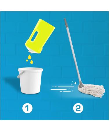 Flash Wood Floor Cleaner 1L with Almond Oil Mandarin & Cedarwood - Buy Online on SooperMarket.com