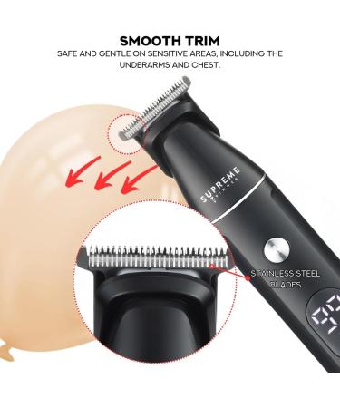 Supreme Trimmer All-in-One Multigroomer | IPX6 Waterproof | 120 Min Runtime | 14-Piece Versatile Grooming Kit | SMG3030 - Buy Online on SooperMarket.com