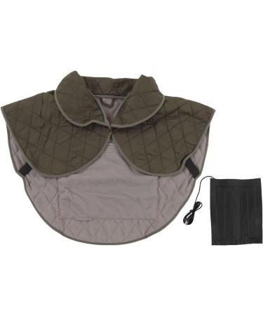 Hztyyier Electric Heating Pad for Shoulders - USB Powered Winter Comfort - OD Green Polyester Fiber - Buy Online on SooperMarket.com