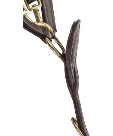 Buy SUNRIDE Windsor Leather Breastplate with Martingale for Horses - Adjustable & Elastic - Cob Brown - International Shipping Available - Buy Online on SooperMarket.com