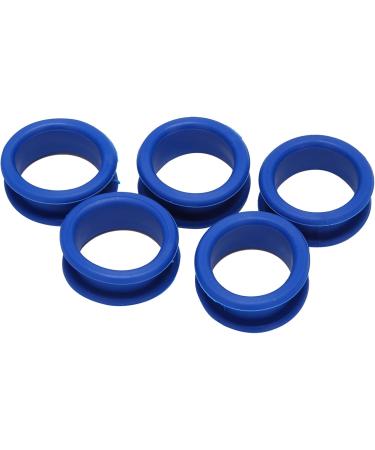 Dacvgog 50 Pieces of Silicone Finger Rings for Any Scissors Insert Hair Cutting Styling Tools Accessories Mixing Colors - Buy Online on SooperMarket.com