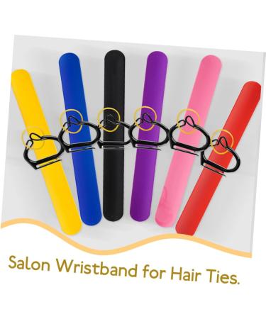 BELLIFFY 1 Set Braiding Auxiliary Wrist Strap Slap Bands for Party Salon Slap Bands Salon Party Slap Bracelets Braiding Hair Slap Bracelets Salon Hair Tie Organizer Hair Holders Wrist Band - Buy Online on SooperMarket.com
