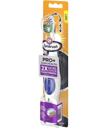 Buy Arm & Hammer Spinbrush Battery Powered Toothbrush - Truly Radiant Soft Bristles - 2 Pack - International Shipping Available - Buy Online on SooperMarket.com