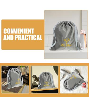Baluue 3pcs Hair Dryer Storage Bag Hair Dryer Organizer Hair Dryer Bag Travel Bag Hair Dryer Attachments Storage Bag for Hair Dryer Travel Drawstring Bag Blow Dryer Bag Travel Makeup Bag 35.00X30.00X0.50CM As Shown - Buy Online on SooperMarket.com