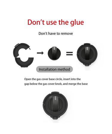 Haojie Children Gas Knob Protection Cover - Universal Design for Child Safety - 5 Pack - Buy Online on SooperMarket.com