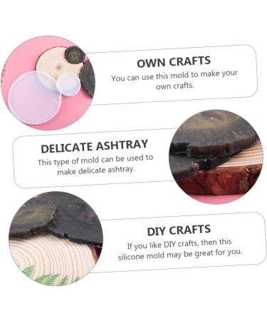 COHEALI 2 Pcs Silicone Mold Silicone Coasters Resin Coasters Cup Mat Casting Mold Tool Crystal - Buy Online on SooperMarket.com