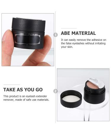 minkissy 2pcs Eyelash Remover Lash Debonder Lash Remover Cream Removing Eyelashes Cream Lash Cream Remover Makeup Cleansing Creams Eyelash Extension Miss Cleanser Fake Eyelashes Plastic 1 count (Pack of 1) Blackx2pcs - Buy Online on SooperMarket.com