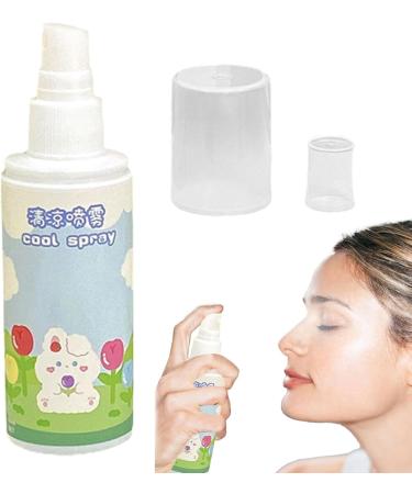 Instant Cool Spray - Tropical Waters Cooling Spray Lightweight Reduce Skin Temperature Spray | 80ml Protective Skin Refreshing Spray Waters Peppermint Cooling Spray Mist for Outdoor Activities - Buy Online on SooperMarket.com