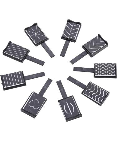 Long-Lasting Double-Head Gel Magnet -11Pcs/Set 3D Cat Eye Magnetic LED Polish Soak Off Stick Manicure Nail Art Tools - Buy Online on SooperMarket.com
