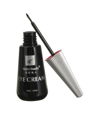 HiiBaby EYE Waterproof False Eyelashes Adhesive Marie Beauty 12ml White/Black False Eyelash Glue Fake Eyelash Adhesive Eye Cream (Black) - Buy Online on SooperMarket.com