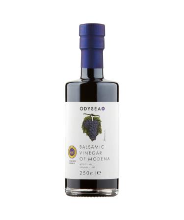 Odysea Balsamic Vinegar of Modena PGI Traditional Italian Balsamic Vinegar Glass Bottle 250ml