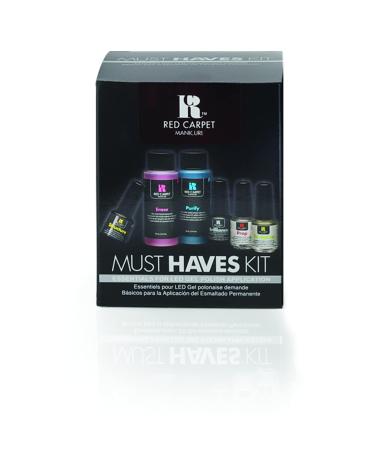 Red Carpet Manicure LED Gel Polish Application Kit - 6 Piece Set - Buy Online on SooperMarket.com
