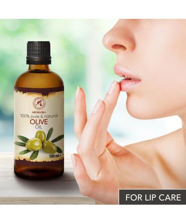 Extra Virgin Olive Oil 100ml - Cold-Pressed Pure Oil from Spain for Face Hair Skin & Nails - Best for Massage & Body Care - Buy Online on SooperMarket.com