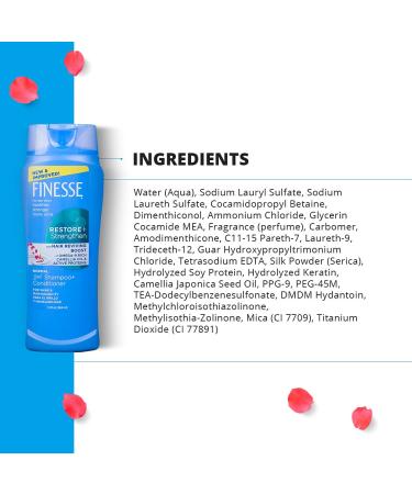 FINESSE 2 in 1 Texture Enhancing Shampoo & Unisex Conditioner - Self Adjusting 13 Ounce | Best for All Hair Types - International Shipping Available - Buy Online on SooperMarket.com