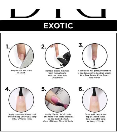 Didier Lab - Premium Gel Nail Polish Exotic - Peacock - Gel Nail Varnish - Nail Art - Long-Lasting High Gloss Wear - Easy to Apply - Gel Nails - Rich Pigment - UV/LED - Chip Resistant - Buy Online on SooperMarket.com