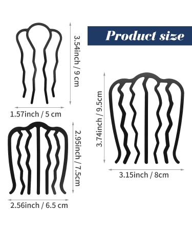 Vintage Meatball Hair Styling Tool Set - 3 PCS Hair Fork Clip & Combs for Updo Bun - Women's Hair Accessories - Buy Online on SooperMarket.com