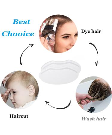 Buy Nitain 50-Piece Transparent Visor Facial Protection Mask for Hair Salons | Safety Face Shield for Barber Haircuts & Beauty Treatments - Buy Online on SooperMarket.com