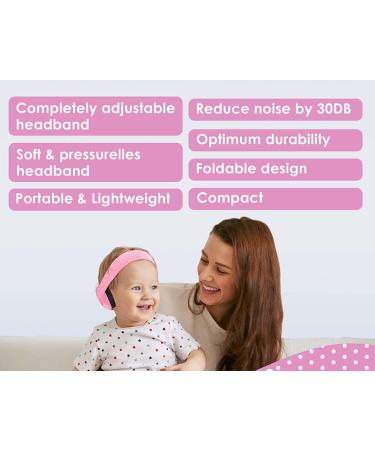 OhMill Baby Ear Defenders - Noise Cancelling Ear Muffs for Babies and Toddlers - Blue - Buy Online on SooperMarket.com